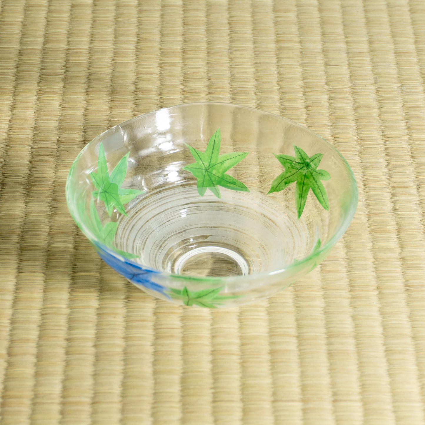 玻璃抹茶碗 青枫 海峰