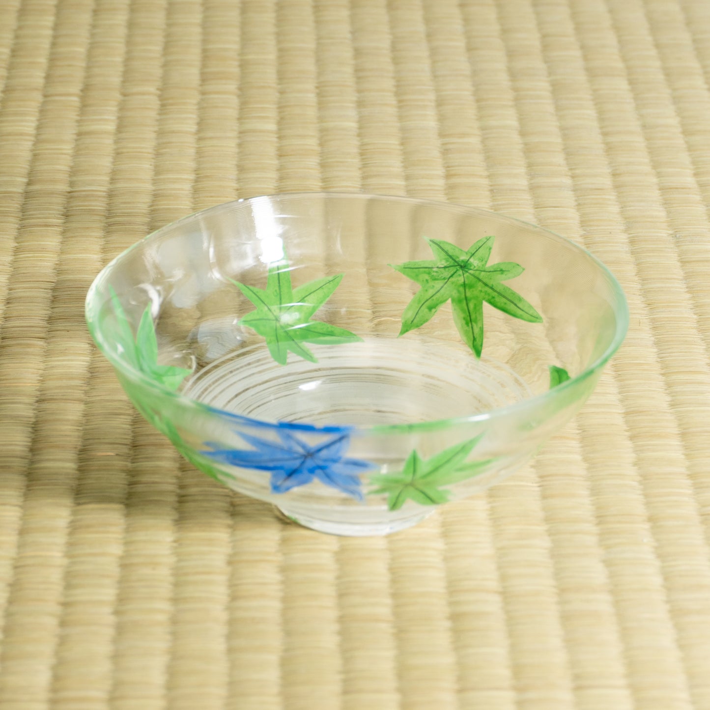 玻璃抹茶碗 青枫 海峰