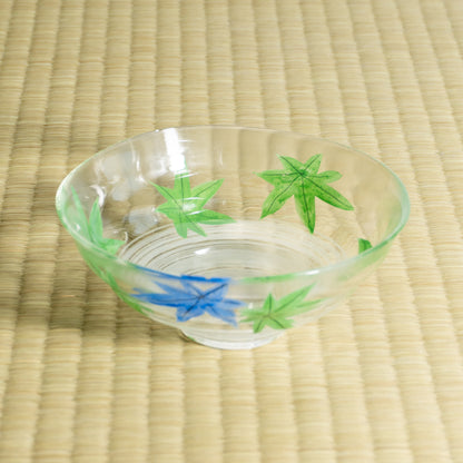 玻璃抹茶碗 青枫 海峰