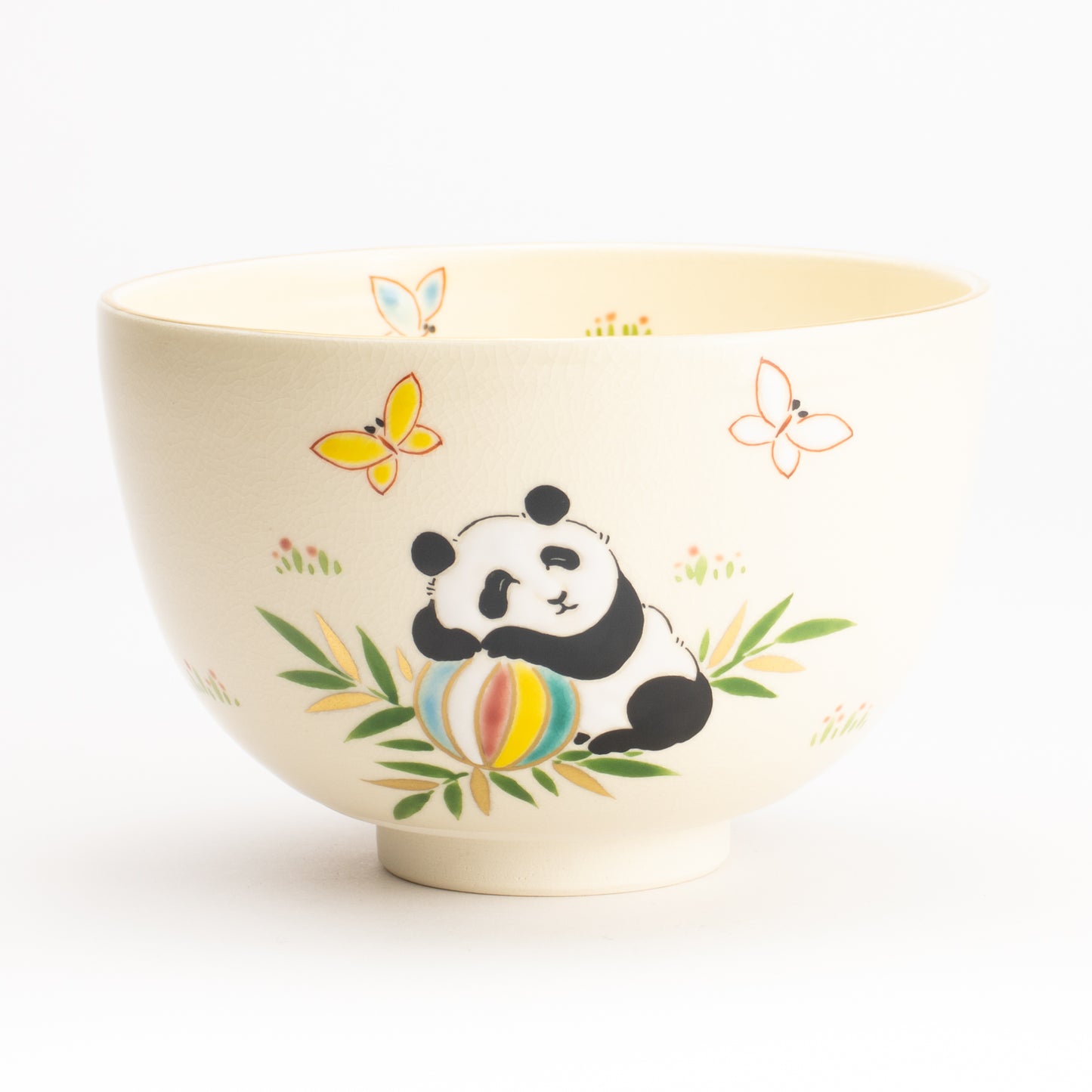 抹茶碗　パンダ　宝泉 KOTOPOTTER