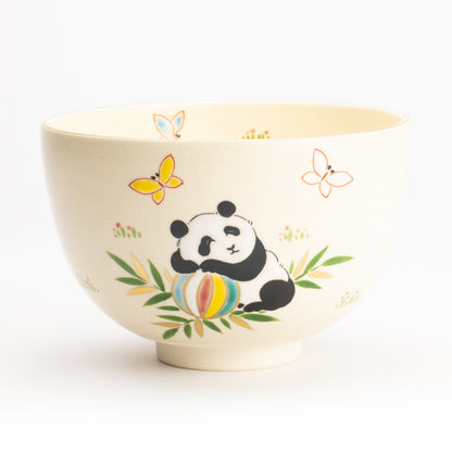 抹茶碗　パンダ　宝泉 KOTOPOTTER