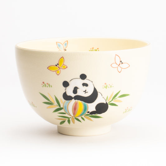 抹茶碗　パンダ　宝泉 KOTOPOTTER