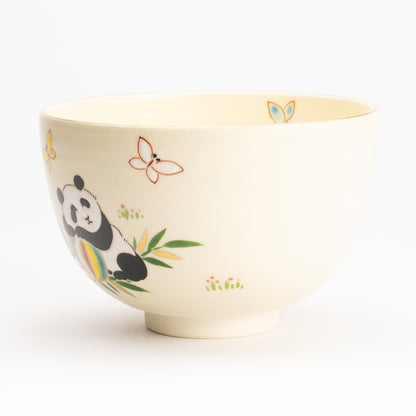 抹茶碗　パンダ　宝泉 KOTOPOTTER