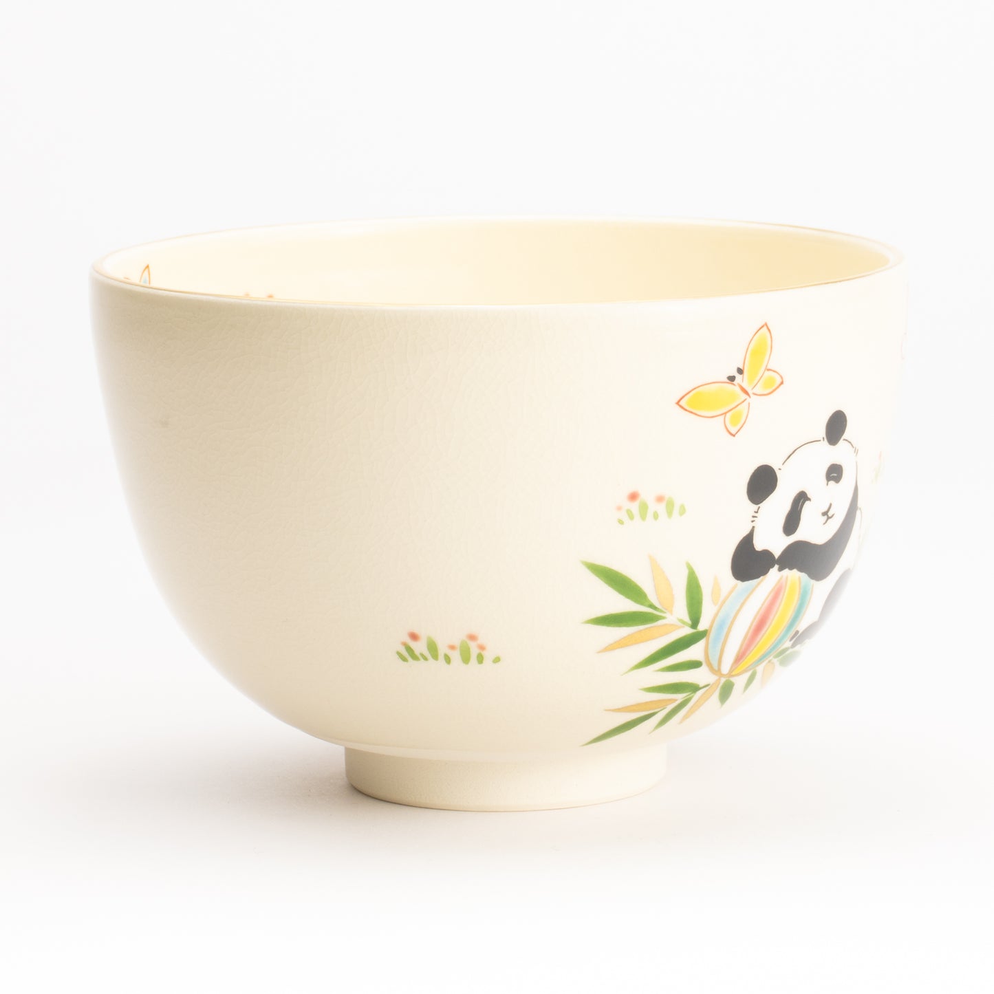 抹茶碗　パンダ　宝泉 KOTOPOTTER