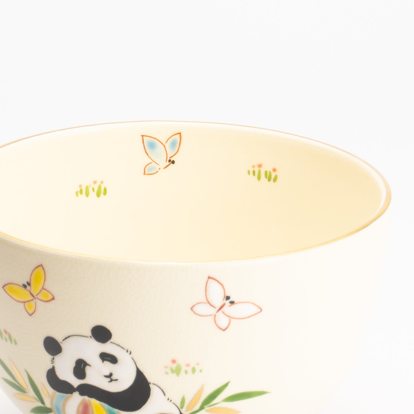 抹茶碗　パンダ　宝泉 KOTOPOTTER