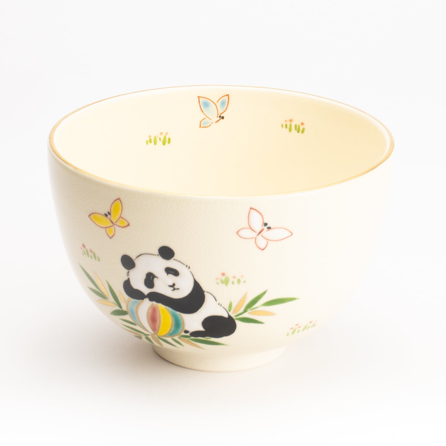 抹茶碗　パンダ　宝泉 KOTOPOTTER