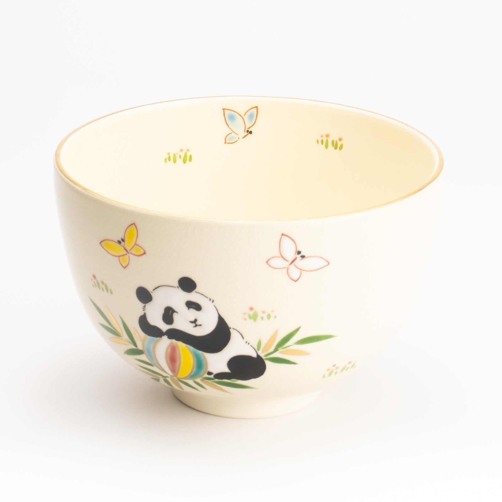 抹茶碗　パンダ　宝泉 KOTOPOTTER