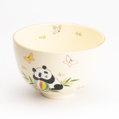 抹茶碗　パンダ　宝泉 KOTOPOTTER