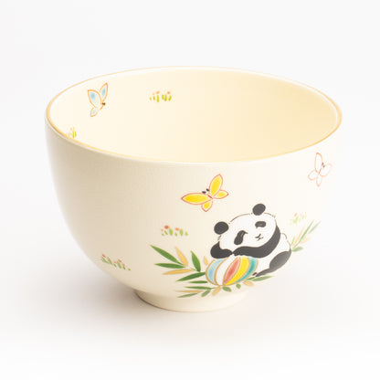 抹茶碗　パンダ　宝泉 KOTOPOTTER
