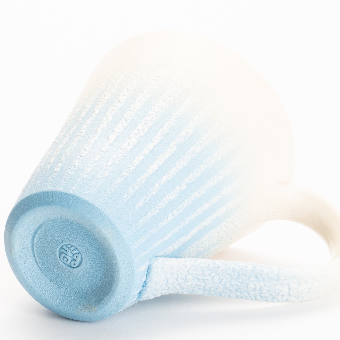 【清水焼】マグカップ　釉泥彩 空色A　竹村陽太郎 KOTOPOTTER