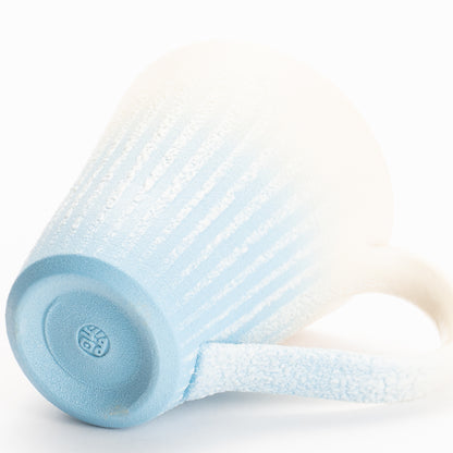 【清水焼】マグカップ　釉泥彩 空色A　竹村陽太郎 KOTOPOTTER