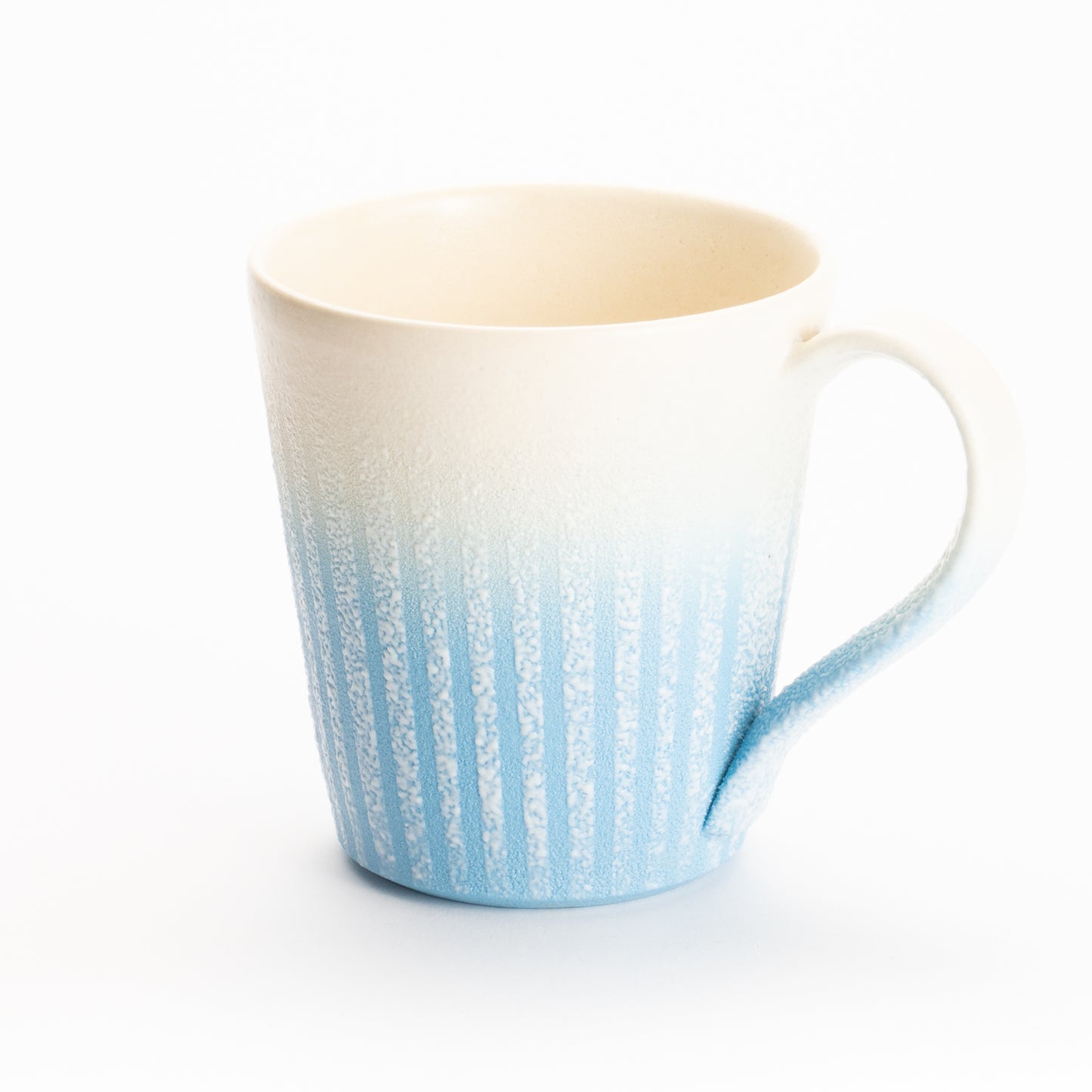 【清水焼】マグカップ　釉泥彩 空色B　竹村陽太郎 KOTOPOTTER