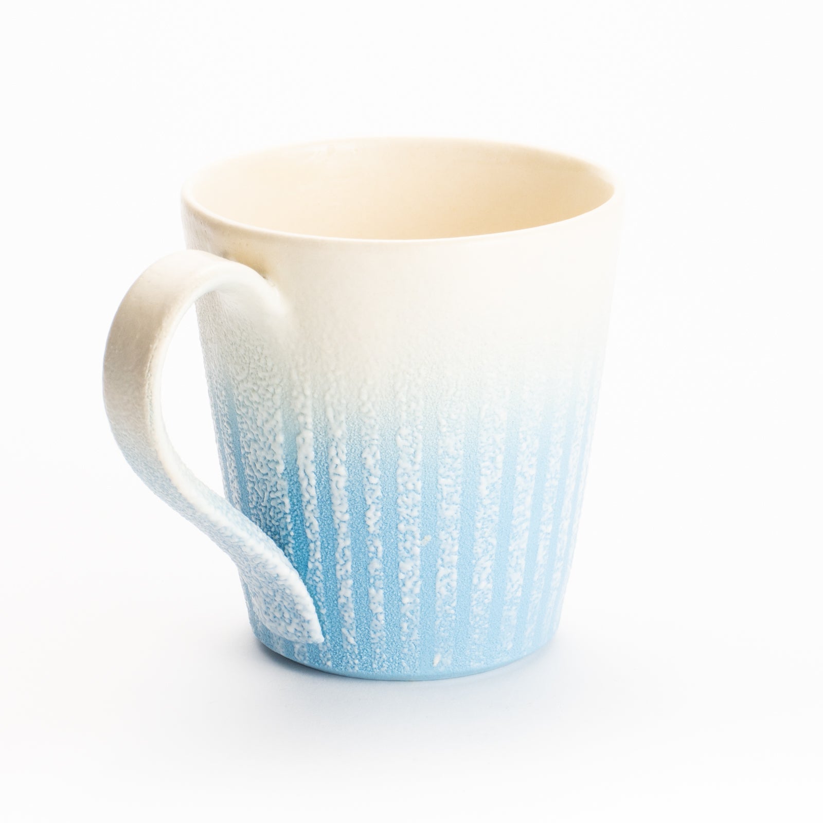 【清水焼】マグカップ　釉泥彩 空色B　竹村陽太郎 KOTOPOTTER