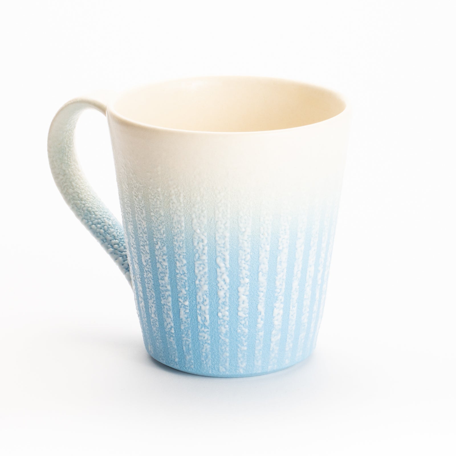 【清水焼】マグカップ　釉泥彩 空色B　竹村陽太郎 KOTOPOTTER