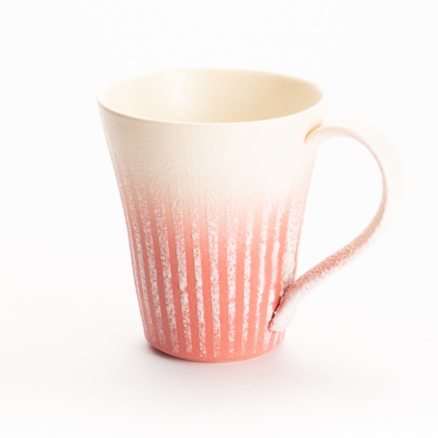 【清水焼】マグカップ　釉泥彩 紅色A　竹村陽太郎 KOTOPOTTER