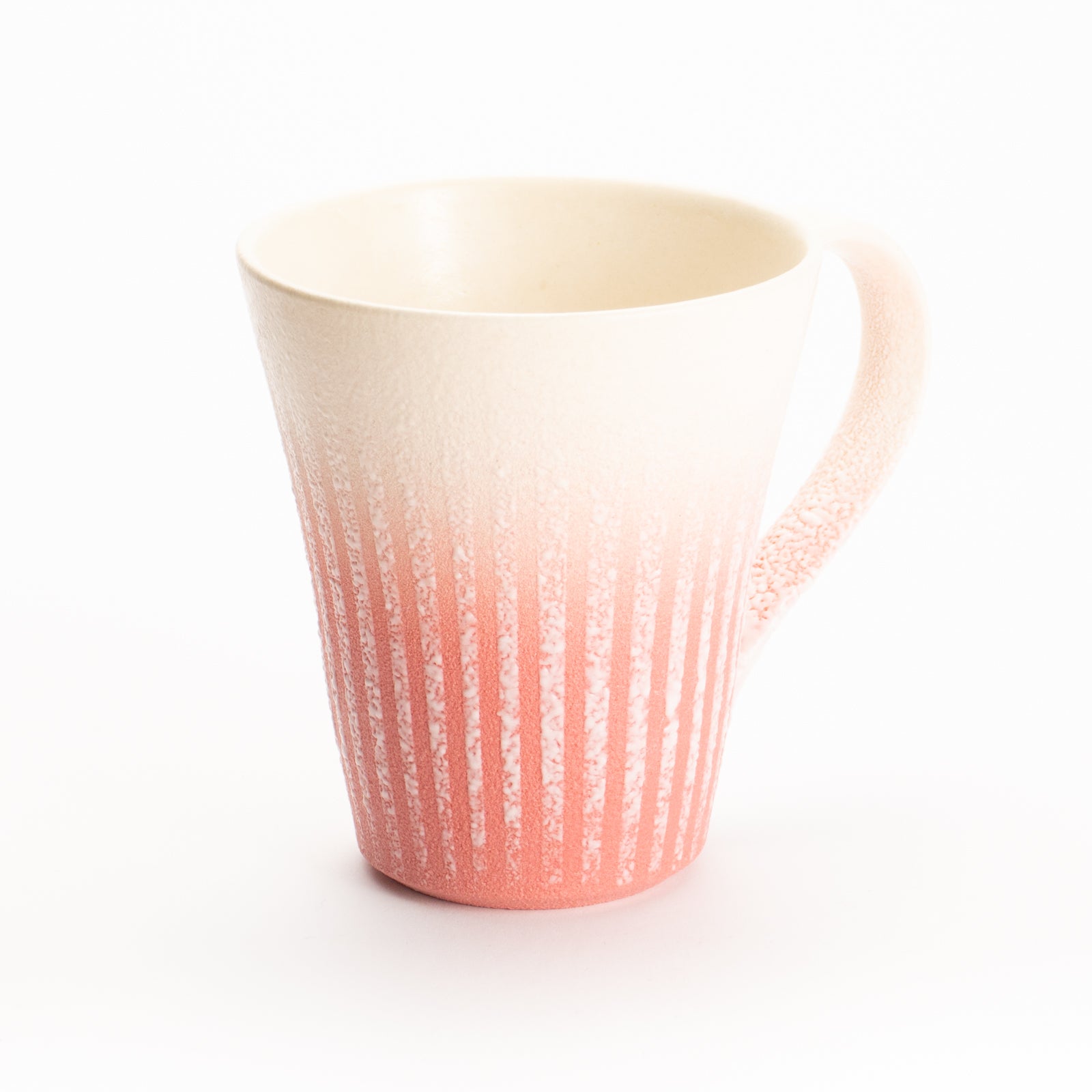 【清水焼】マグカップ　釉泥彩 紅色A　竹村陽太郎 KOTOPOTTER