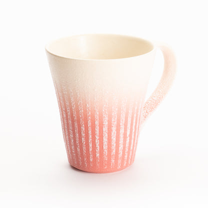 【清水焼】マグカップ　釉泥彩 紅色A　竹村陽太郎 KOTOPOTTER