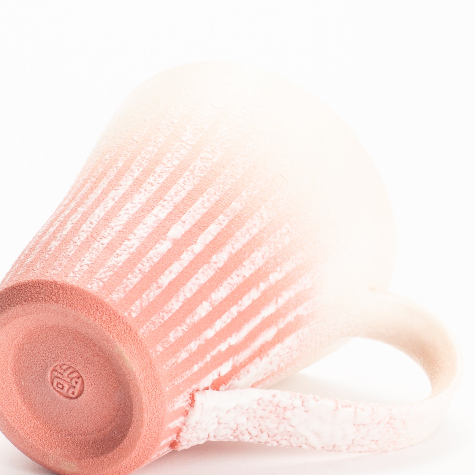 【清水焼】マグカップ　釉泥彩 紅色A　竹村陽太郎 KOTOPOTTER