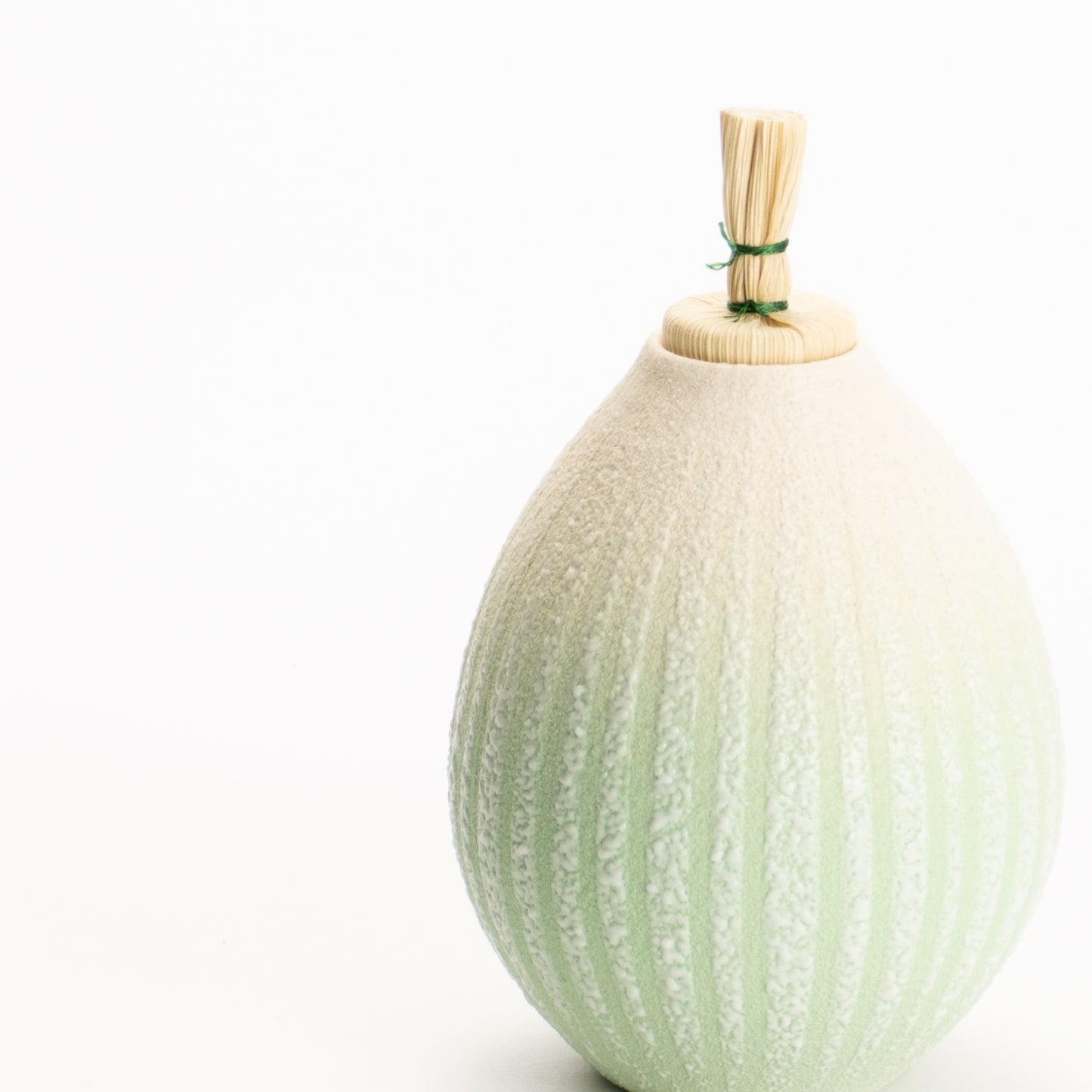 【清水焼】振出　釉泥彩 若草色　竹村陽太郎 KOTOPOTTER