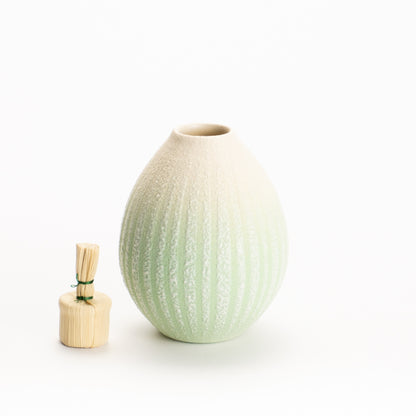 【清水焼】振出　釉泥彩 若草色　竹村陽太郎 KOTOPOTTER