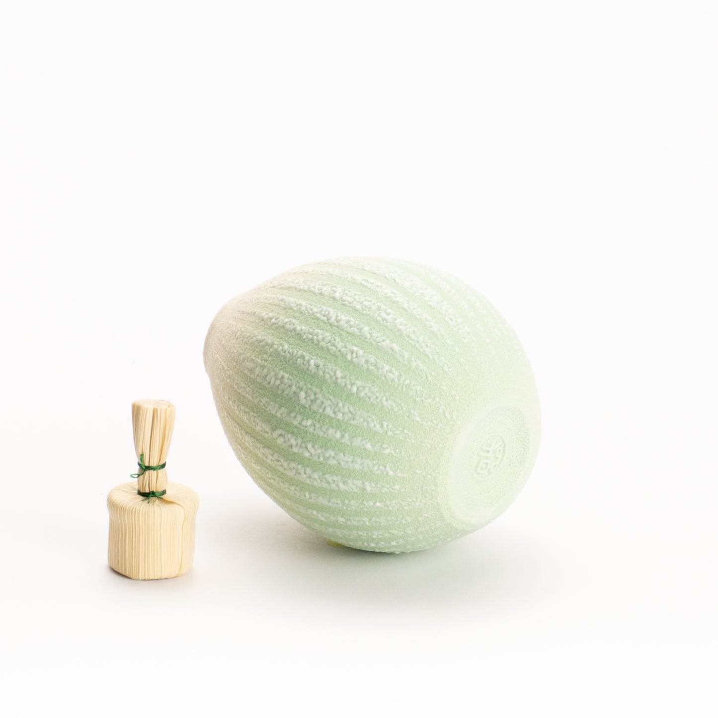 【清水焼】振出　釉泥彩 若草色　竹村陽太郎 KOTOPOTTER