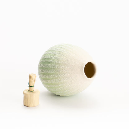 【清水焼】振出　釉泥彩 若草色　竹村陽太郎 KOTOPOTTER