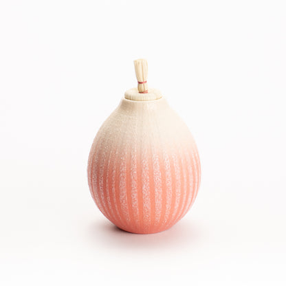 【清水焼】振出　釉泥彩 紅色　竹村陽太郎 KOTOPOTTER