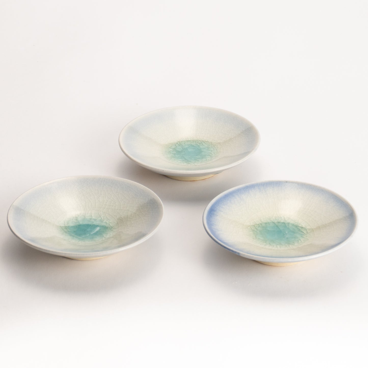 【清水焼】豆皿　灰釉　大日窯 KOTOPOTTER