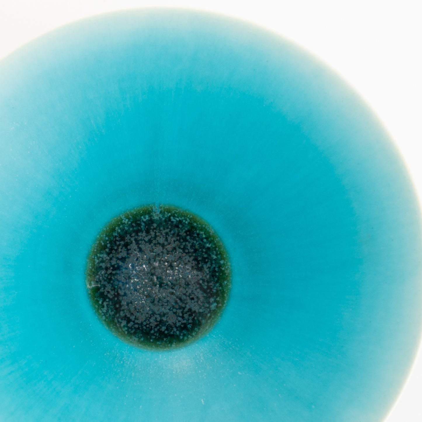 【清水焼】大皿　碧釉　竹村陽太郎 KOTOPOTTER