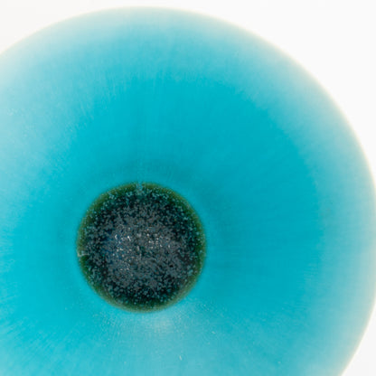 【清水焼】大皿　碧釉　竹村陽太郎 KOTOPOTTER