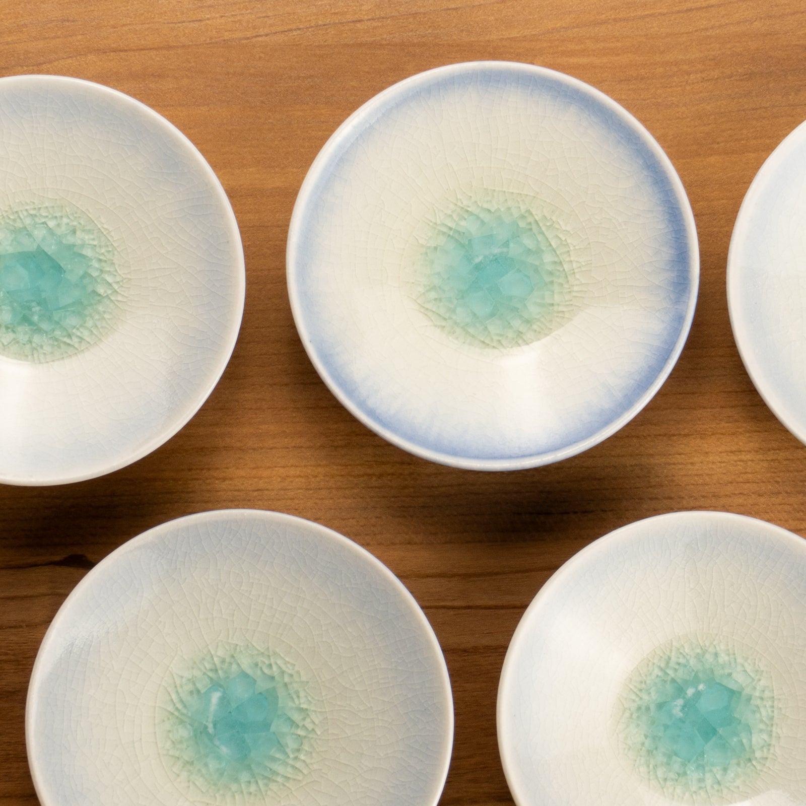 【清水焼】豆皿　灰釉　大日窯 KOTOPOTTER