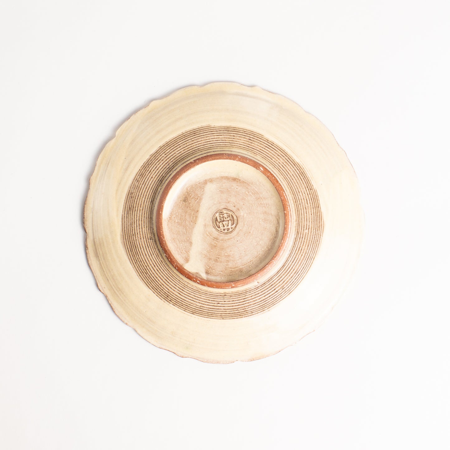 【清水焼】小皿　紫彩華紋　陶楽窯 KOTOPOTTER