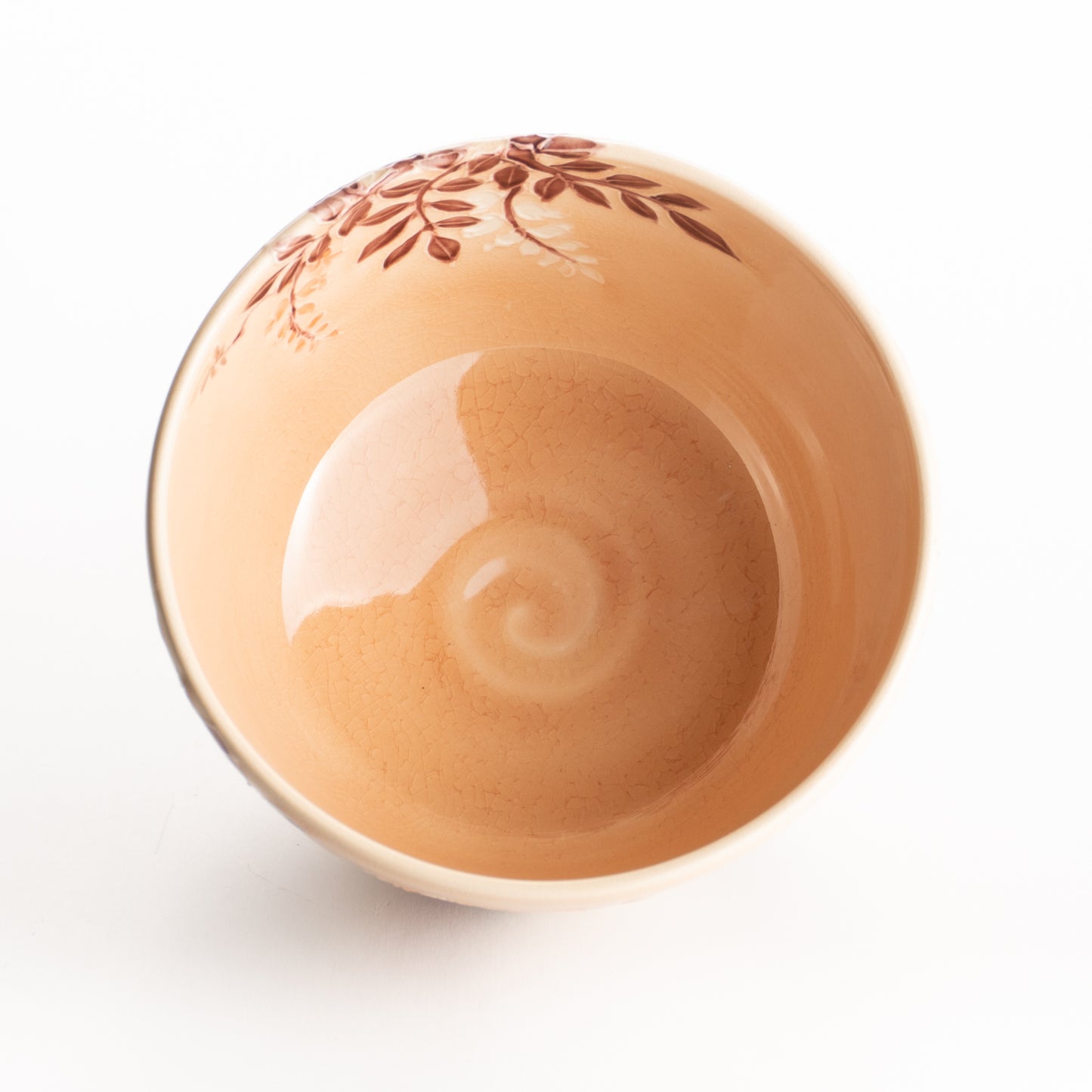 抹茶碗　紫式部と藤　一如 KOTOPOTTER