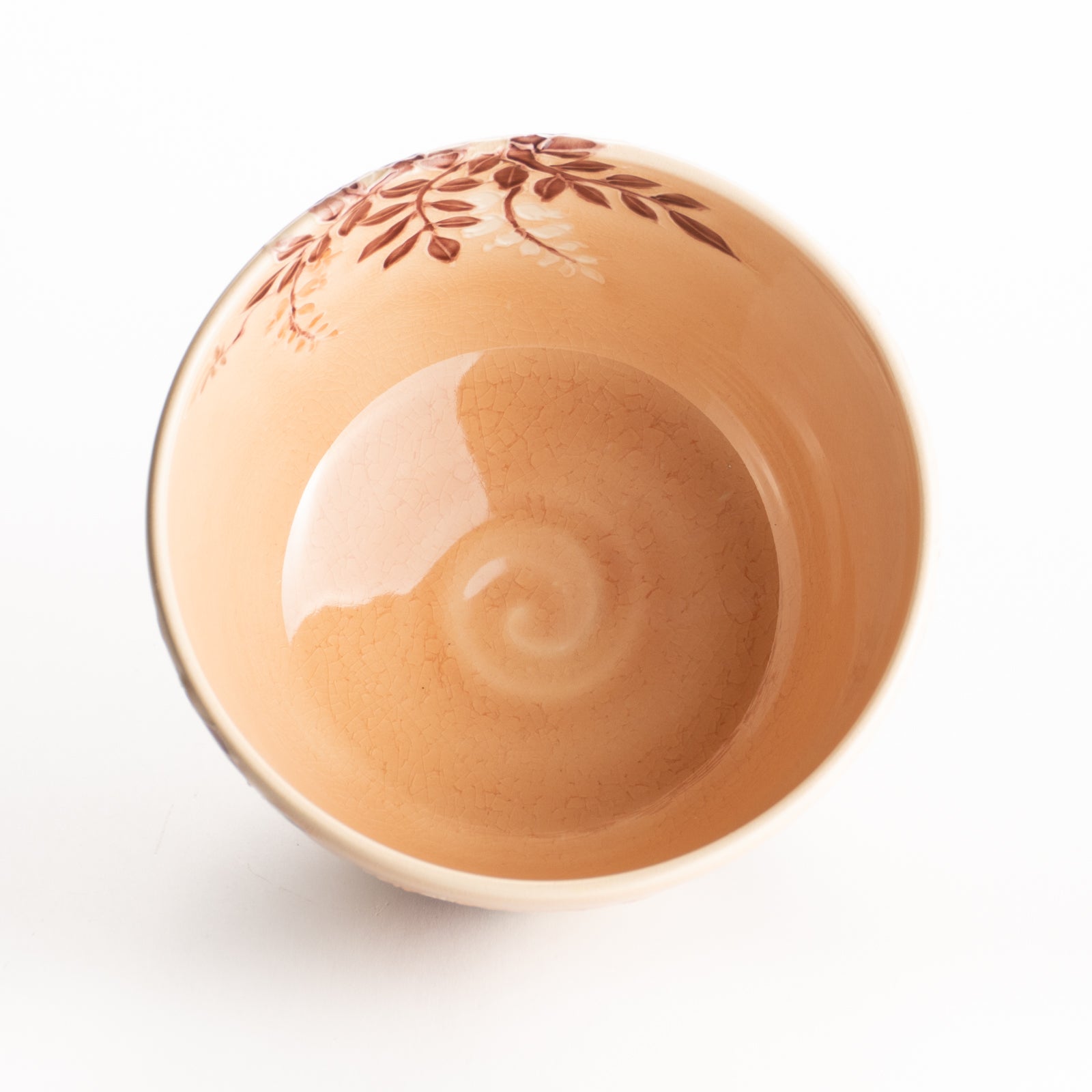 抹茶碗　紫式部と藤　一如 KOTOPOTTER