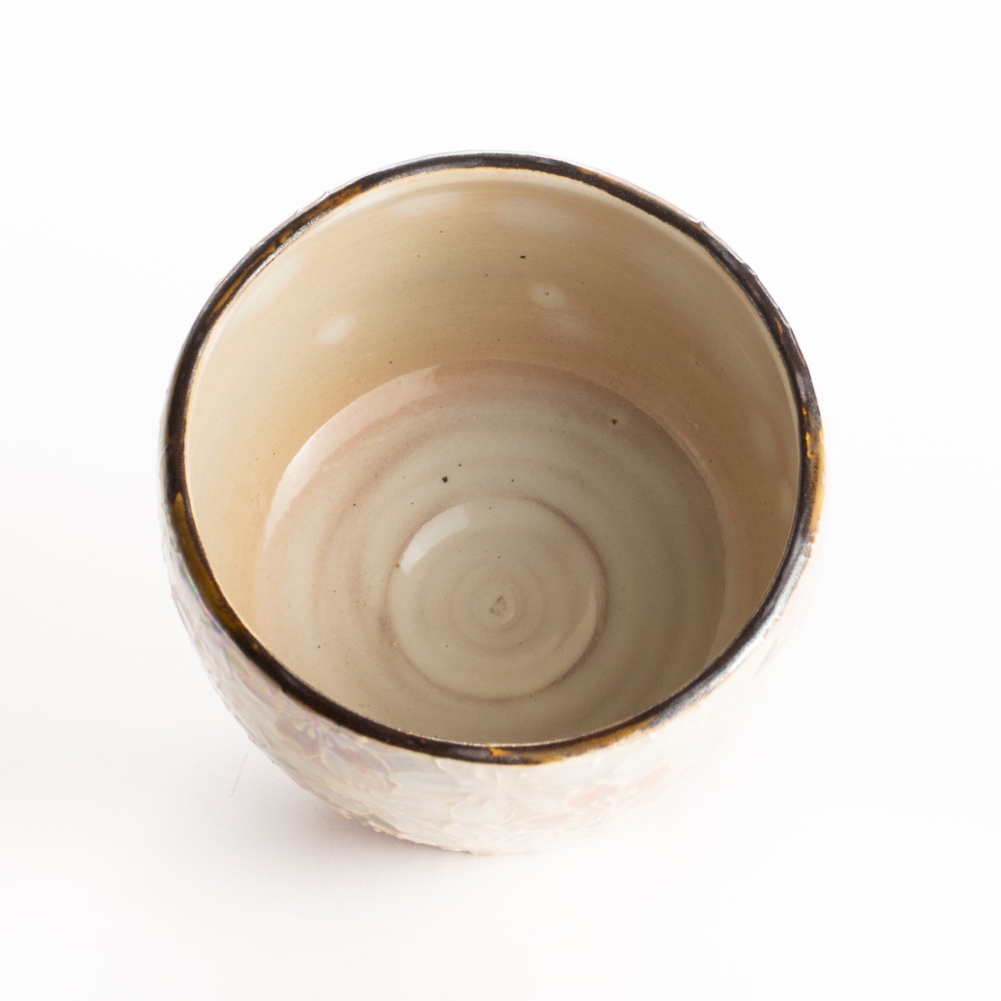 抹茶碗　ラスター彩"桜之図"　俊山窯 KOTOPOTTER
