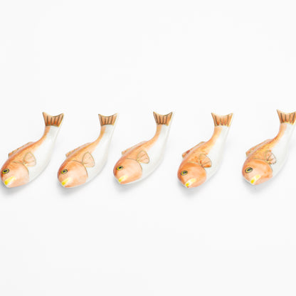 【清水焼】箸置き　赤鯛 KOTOPOTTER