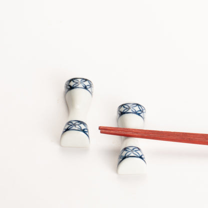 【清水焼】箸置き　つづみ七宝 KOTOPOTTER