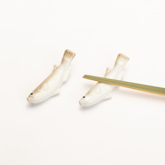 【清水焼】箸置き　あゆ KOTOPOTTER