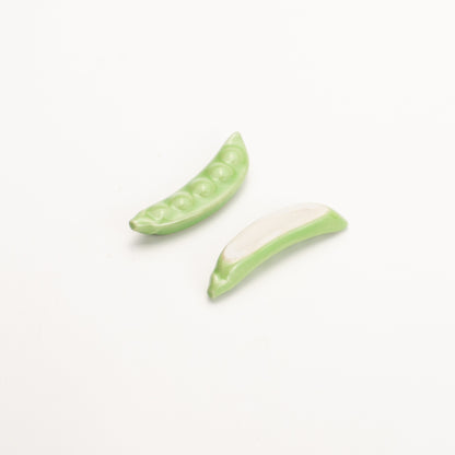 【清水焼】箸置き　えんどう豆 KOTOPOTTER