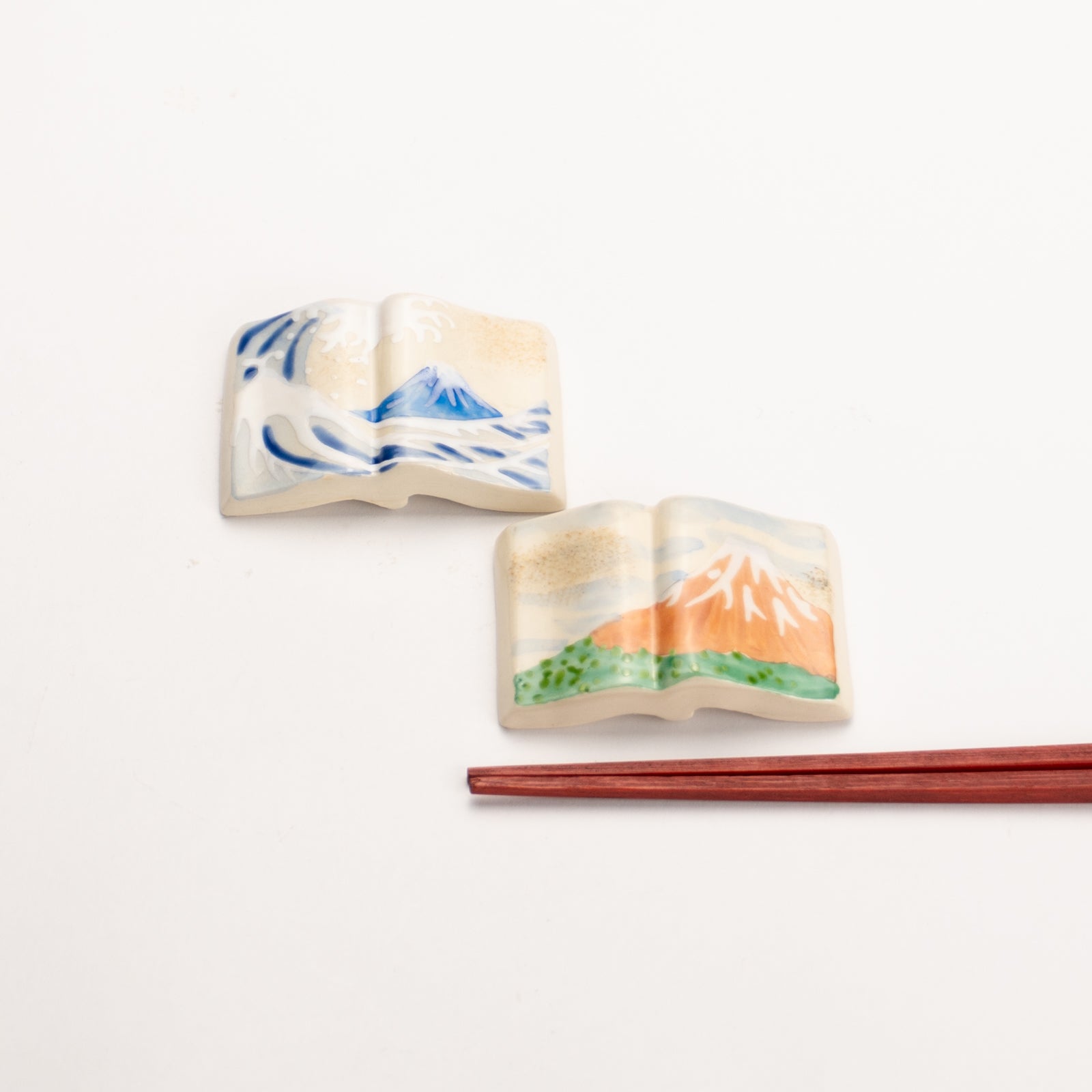 【清水焼】箸置き　えんどう豆 (コピー) KOTOPOTTER