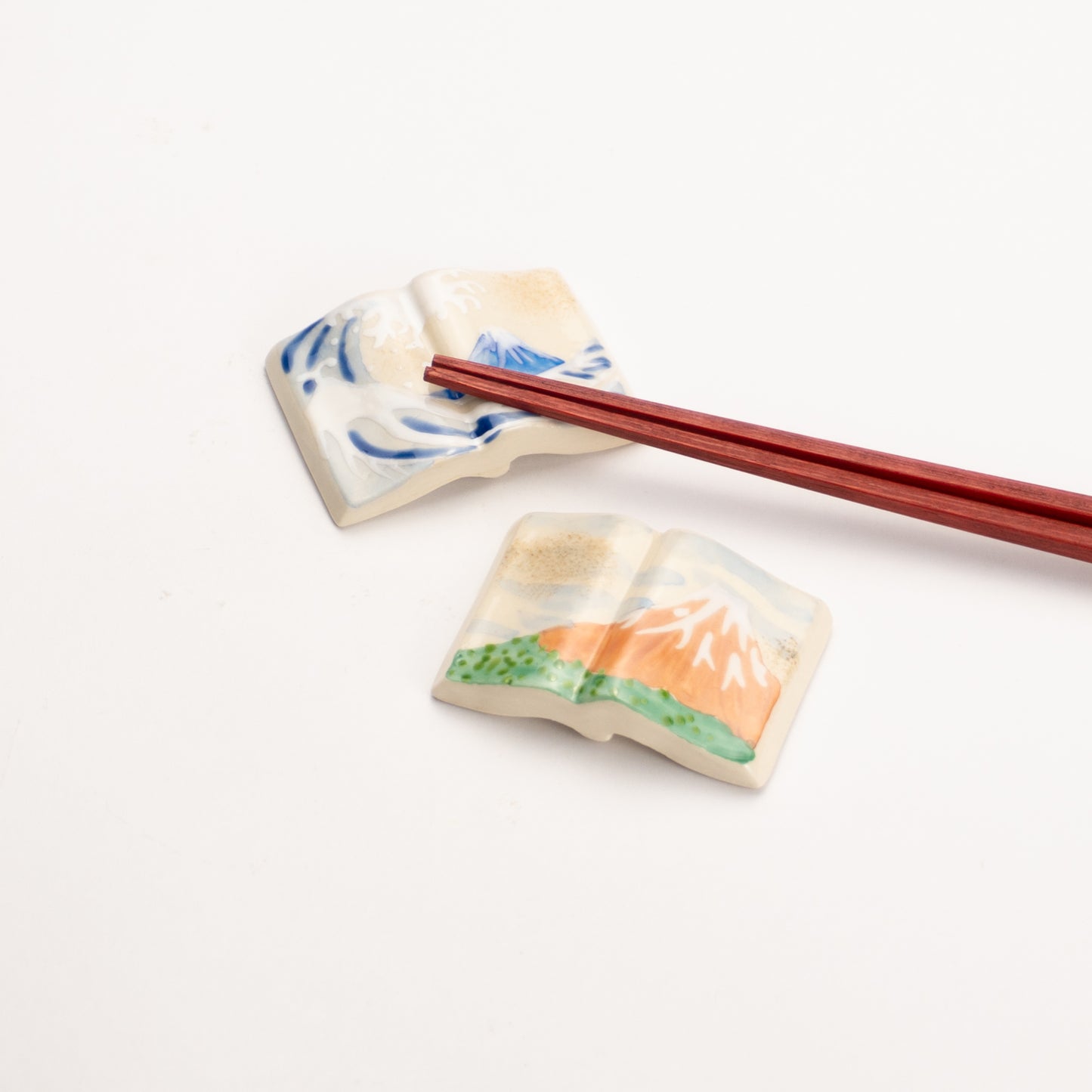 【清水焼】箸置き　えんどう豆 (コピー) KOTOPOTTER