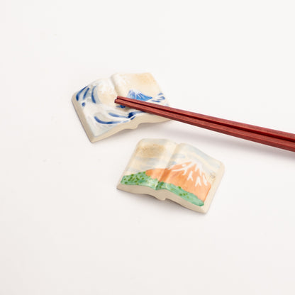 【清水焼】箸置き　えんどう豆 (コピー) KOTOPOTTER