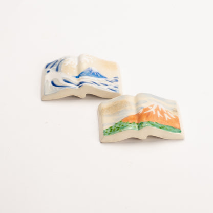 【清水焼】箸置き　えんどう豆 (コピー) KOTOPOTTER