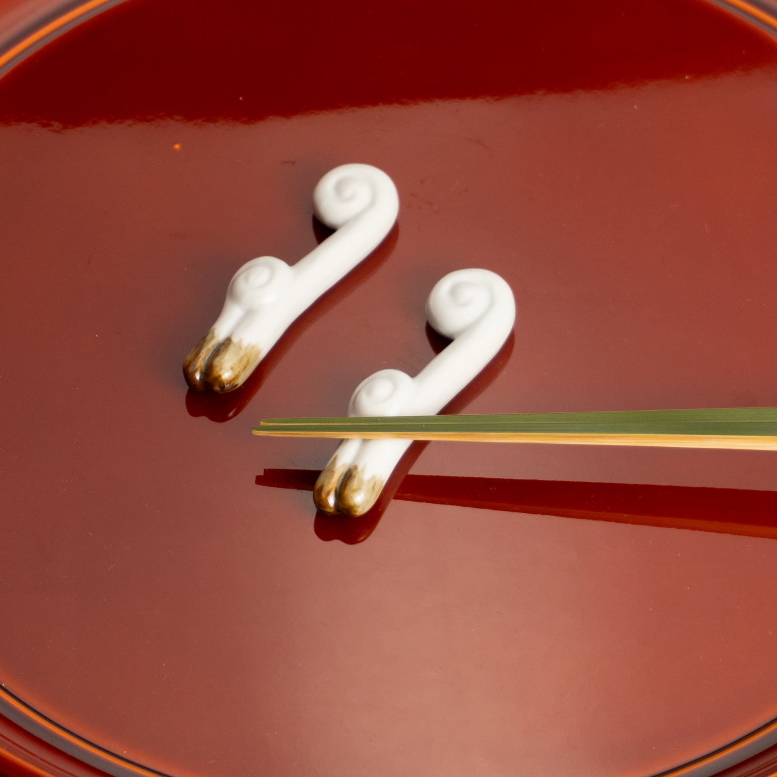 【清水焼】箸置き　山の幸 KOTOPOTTER