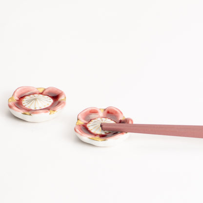 【清水焼】箸置き　梅の花 KOTOPOTTER