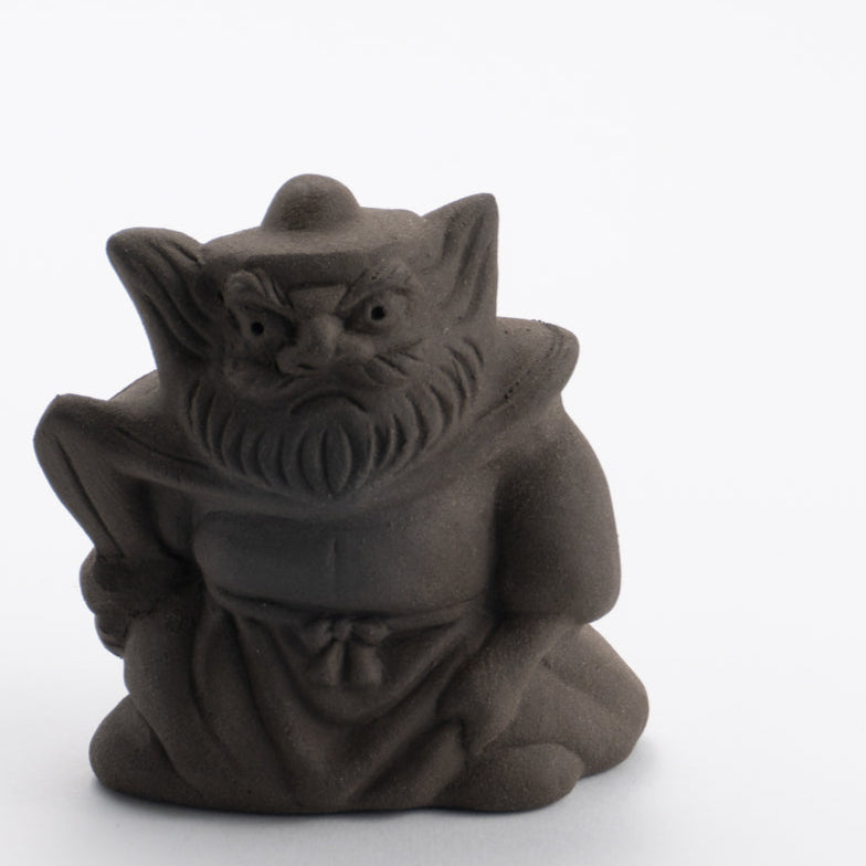 陶人形　鍾馗さん（小）　吉田瑞希 - Handcrafted Japanese pottery from Kyoto - Kyo ware / Kiyomizu ware.