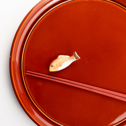 【清水焼】箸置き　赤鯛 KOTOPOTTER
