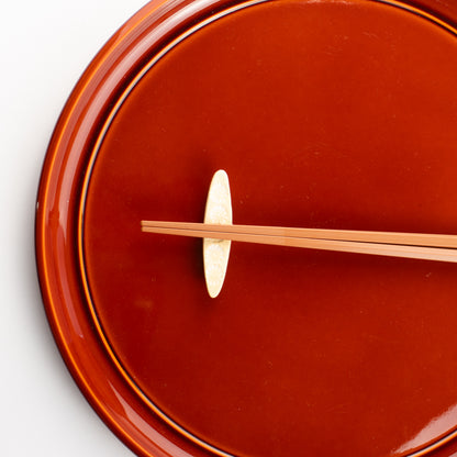 【清水焼】箸置き　舟形 五色三島（5客組） KOTOPOTTER