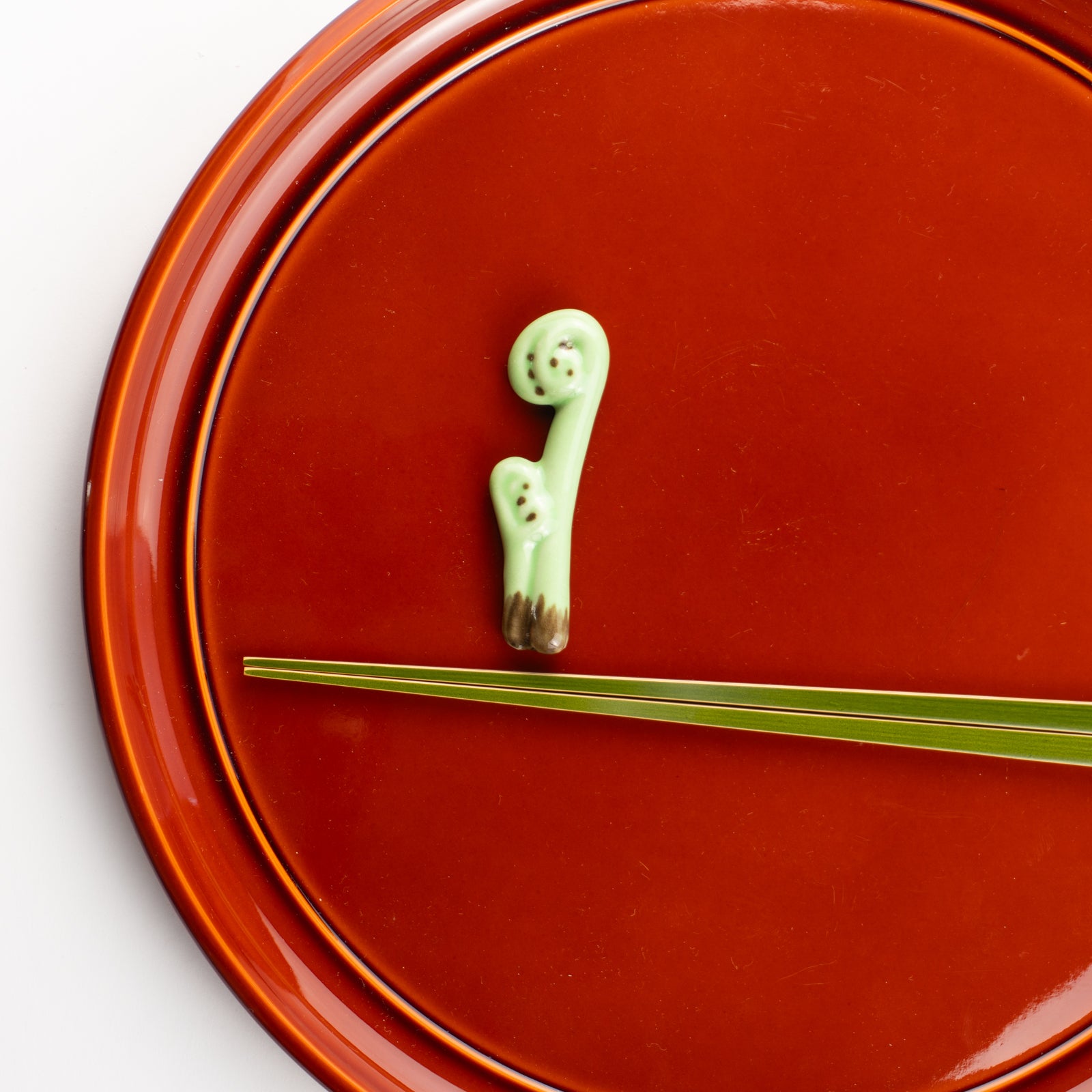 【清水焼】箸置き　山の幸 KOTOPOTTER