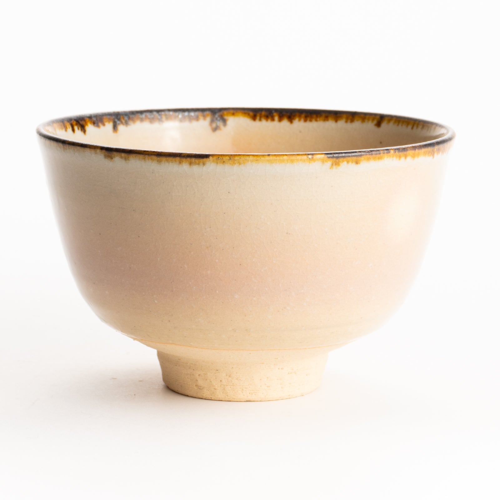 抹茶碗　桜に鹿　安徳 KOTOPOTTER